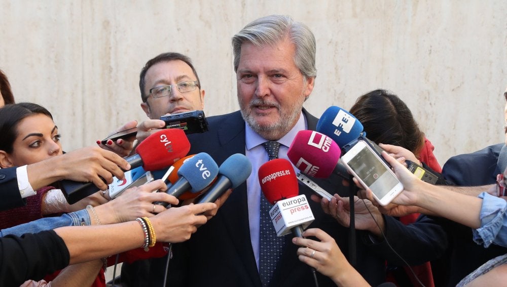 El ministro de Educación y portavoz del Gobierno, Íñigo Méndez de Vigo