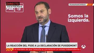 PSOE acusa a Puigdmeont de "abusar" de la buena fe de quienes pedían diálogo