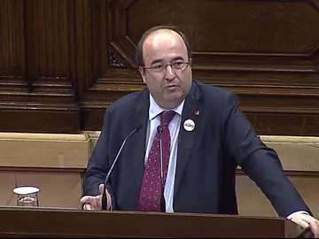 Iceta: "No se puede suspender una declaración que no se ha tomado" Iceta: "No se puede suspender una declaración que no se ha tomado"