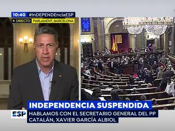 Albiol: "Ayer se vivió otro salto al vacío que da legitimidad al Gobierno para aplicar las medidas oportunas" Albiol: "Ayer se vivió otro salto al vacío que da legitimidad al Gobierno para aplicar las medidas oportunas"