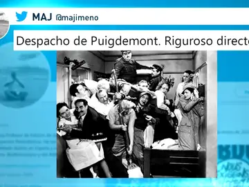 Los 'memes' de la comparecencia de Puigdemont en el Parlament Los 'memes' de la comparecencia de Puigdemont en el Parlament