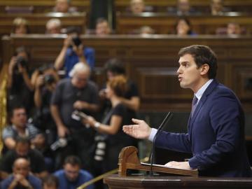 Albert Rivera en el Congreso de los Diputados