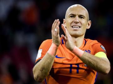 Robben, tras el partido contra Suecia