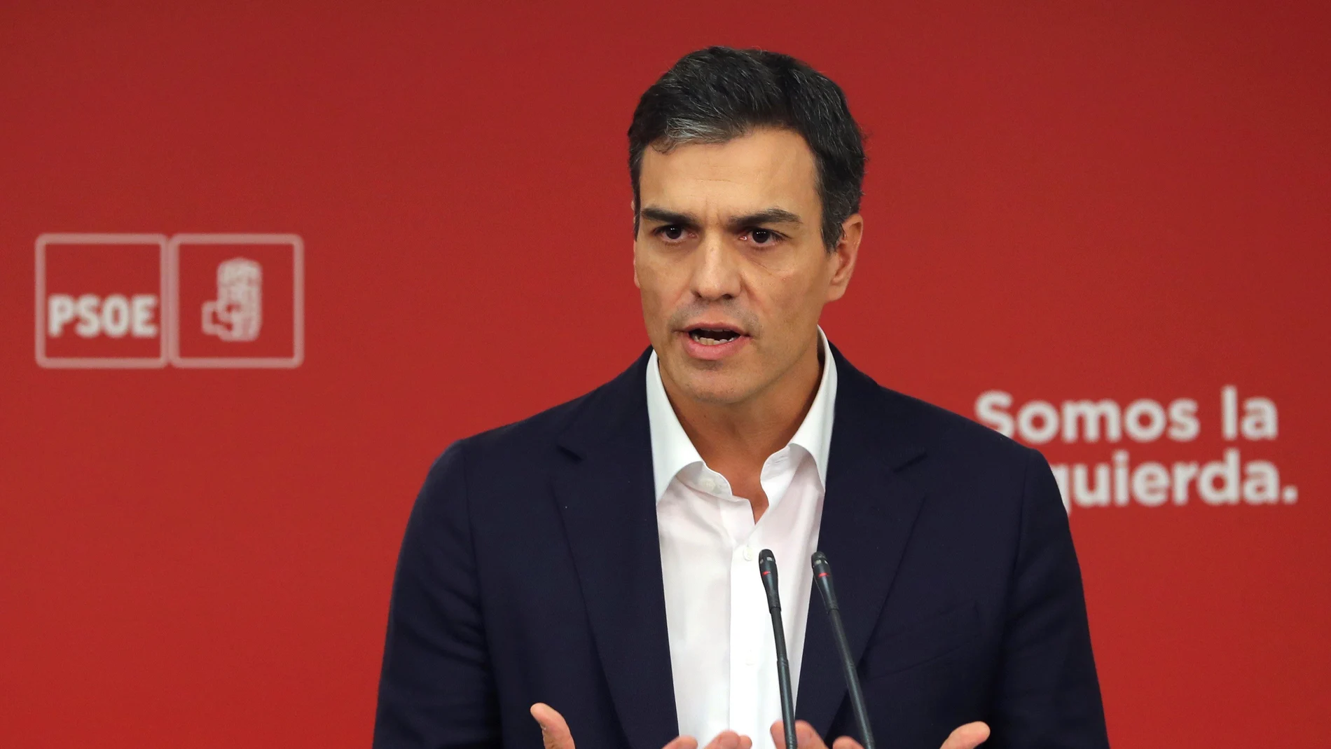 El secretario general del PSOE, Pedro Sánchez El secretario general del PSOE, Pedro Sánchez