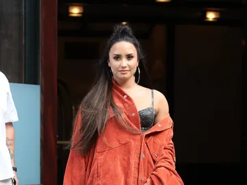 Demi Lovato por las calles de Nueva York antes del concierto Demi Lovato por las calles de Nueva York antes del concierto