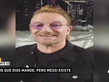 Así se vivió el triunfo de Argentina en pleno concierto de U2 en Buenos Aires Así se vivió el triunfo de Argentina en pleno concierto de U2 en Buenos Aires