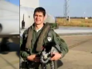 Borja Aybar, el piloto que ha muerto en el accidente de su Eurofighter Borja Aybar, el piloto que ha muerto en el accidente de su Eurofighter