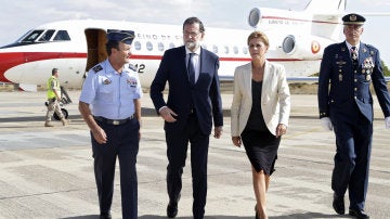 Rajoy transmite solidaridad y afecto a los familiares del piloto fallecido