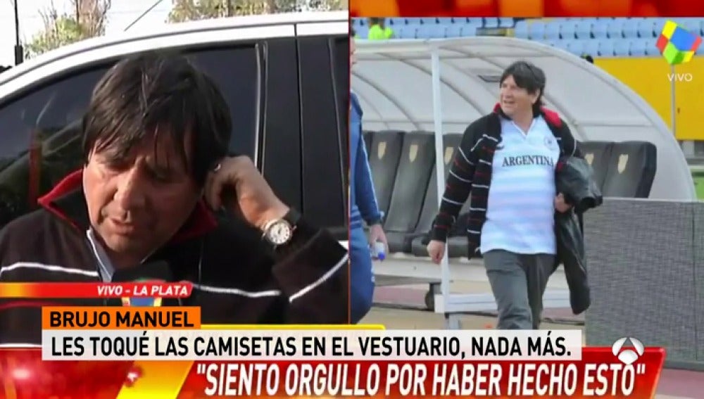 El Brujo Manuel, el sanador que 'ayudó' a Messi a marcar su 'hat-trick'