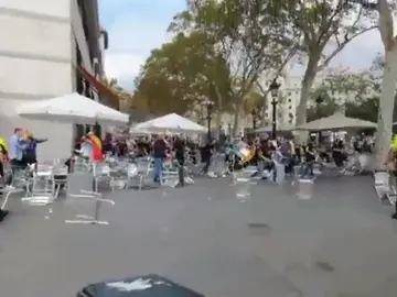 Violencia en Barcelona Violencia en Barcelona