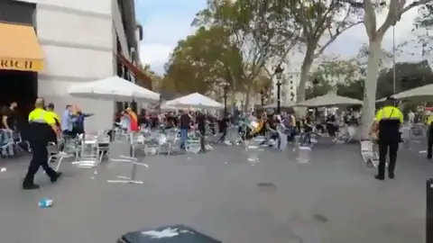 Violencia en Barcelona Violencia en Barcelona