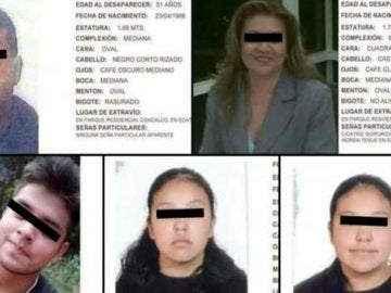 Imágenes de la familia hallada muerta en su casa en México
