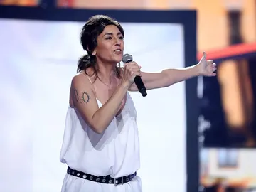 Pepa Aniorte inunda el escenario de fuerza como Bebe Pepa Aniorte inunda el escenario de fuerza como Bebe
