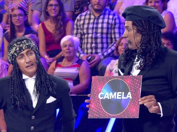 David Amor y David Fernández cantan Camela ‘a lo Milli Vanilli’ 