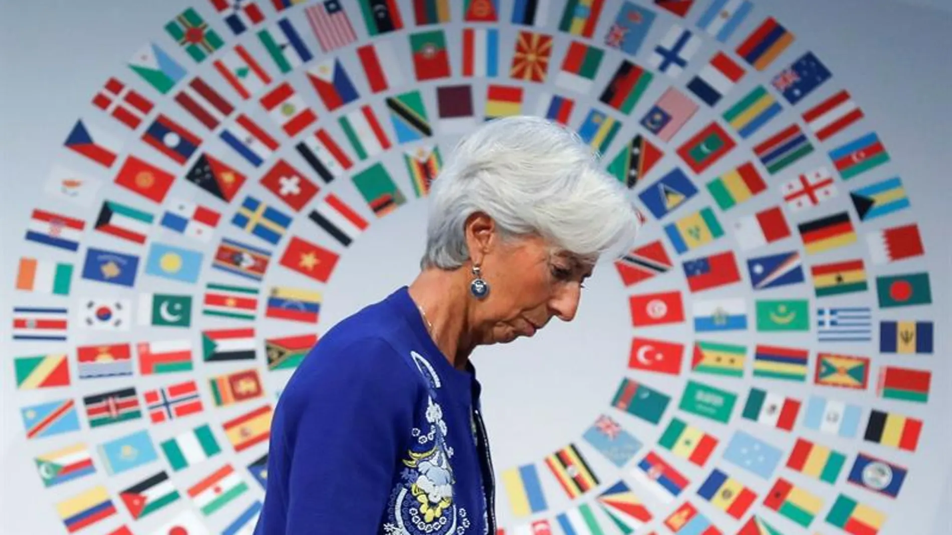 La directora gerente del Fondo Monetario Internacional (FMI), Christine Lagarde La directora gerente del Fondo Monetario Internacional (FMI), Christine Lagarde
