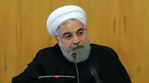 El presidente iraní, Hasan Rohaní El presidente iraní, Hasan Rohaní