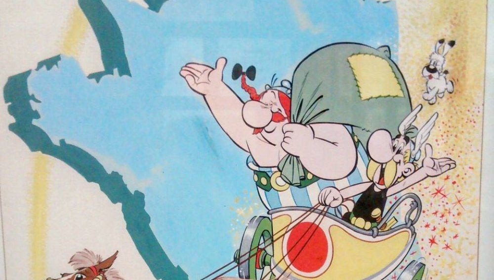 Un cómic de Astérix subastado por 1,4 millones de euros, récord de Uderzo