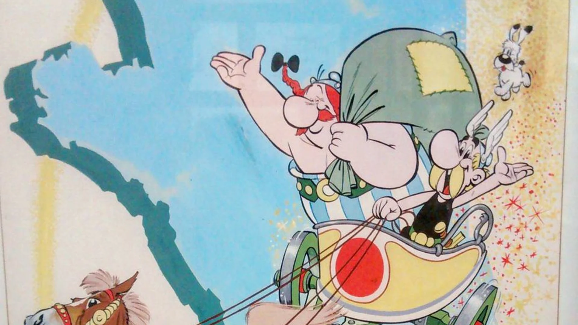 Un cómic de Astérix subastado por 1,4 millones de euros, récord de Uderzo Un cómic de Astérix subastado por 1,4 millones de euros, récord de Uderzo