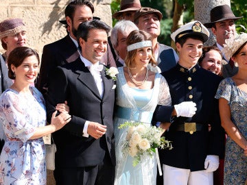 La boda de Carmelo y Adela