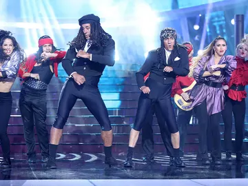 David Amor y David Fernández se ponen en la piel de Milli Vanilli David Amor y David Fernández se ponen en la piel de Milli Vanilli
