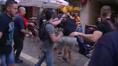 Cuatro detenidos relacionados con los violentos disturbios en Valencia el pasado lunes