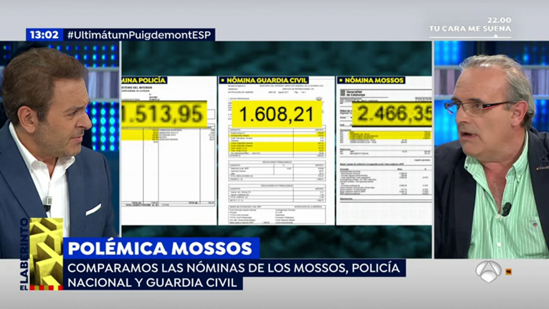 EP sueldos mossos
