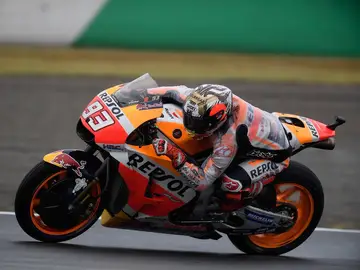 Marc Márquez saldrá desde la tercera posición en el GP de Japón Marc Márquez saldrá desde la tercera posición en el GP de Japón