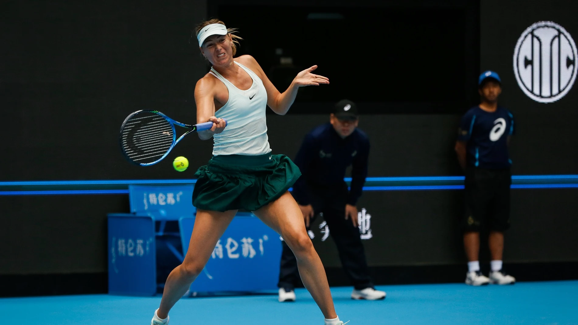 Sharapova jugará con Sabalenka su primera final tras reaparecer Sharapova jugará con Sabalenka su primera final tras reaparecer