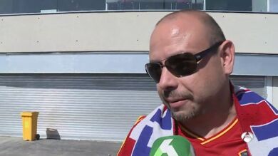 La afición del Atlético, sobre la visita del Barcelona: 