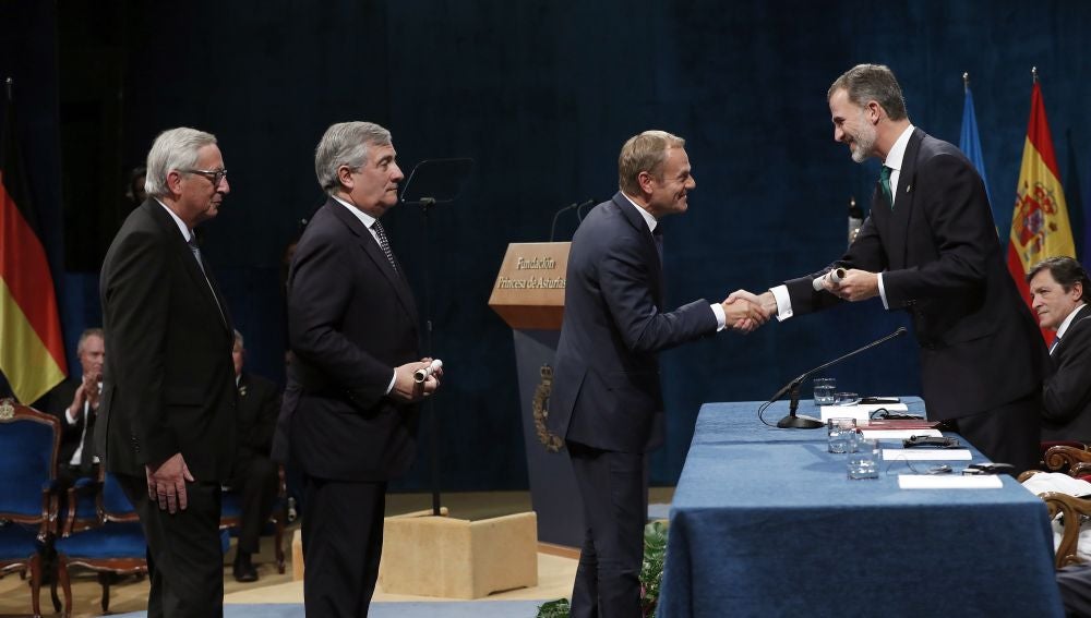 Premio Princesa de Asturias 2017 de la Concordia otorgado a la Unión Europea