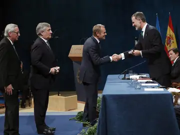 Premio Princesa de Asturias 2017 de la Concordia otorgado a la Unión Europea Premio Princesa de Asturias 2017 de la Concordia otorgado a la Unión Europea