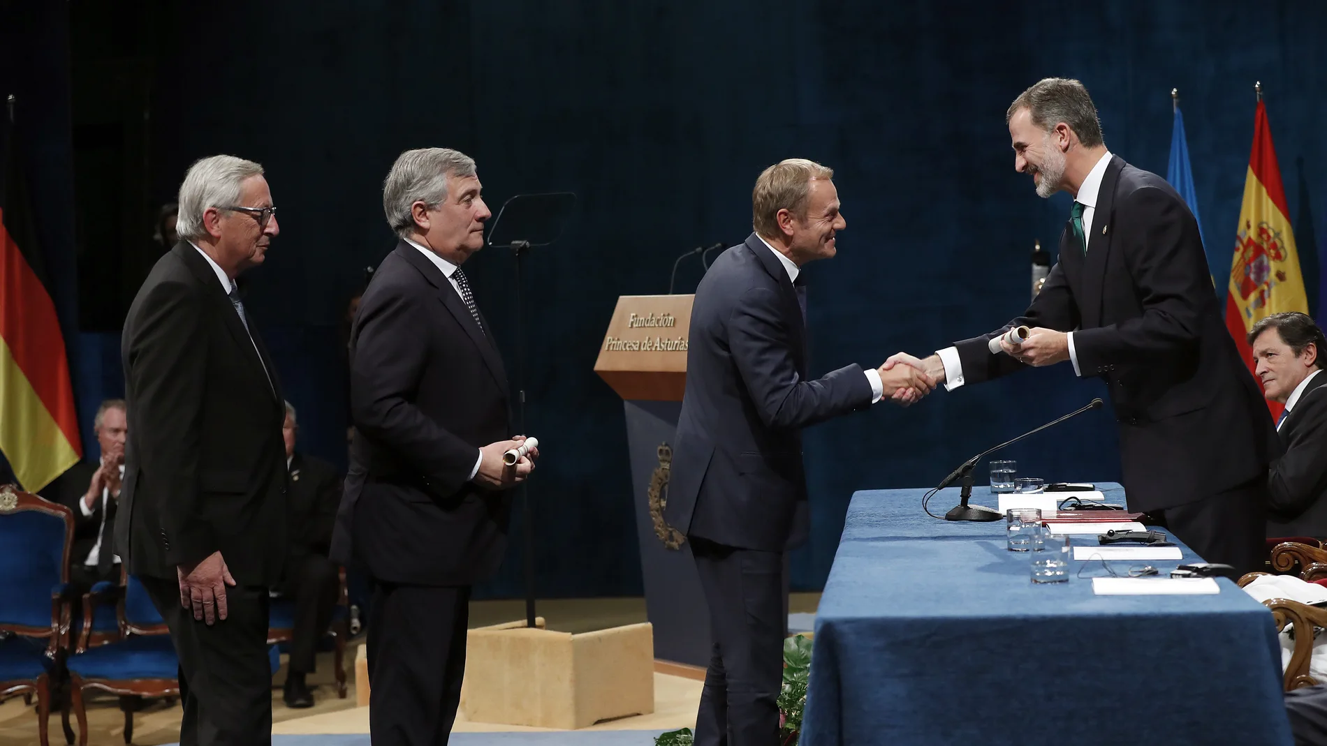 Premio Princesa de Asturias 2017 de la Concordia otorgado a la Unión Europea