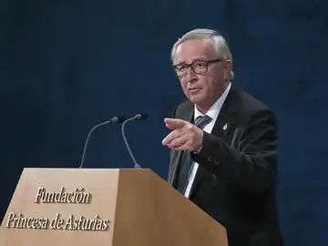 Jean Claude Juncker en los Premios Princesa de Asturias 2017 Jean Claude Juncker en los Premios Princesa de Asturias 2017