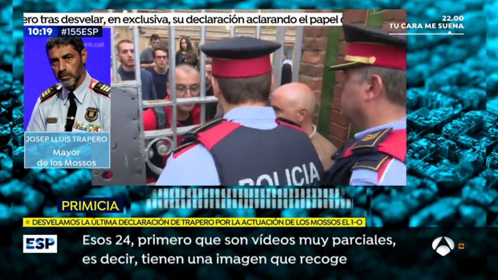 Trapero asegura que el informe de la Guardia Civil es 