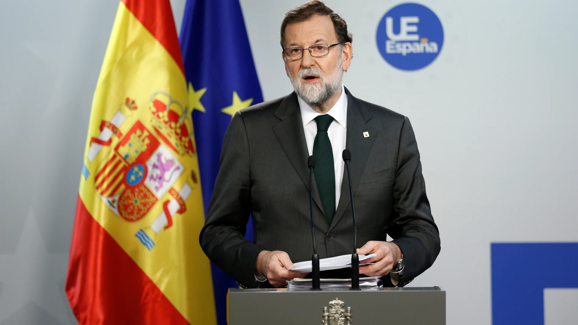Rajoy defiende su obligación de actuar en Cataluña frente a situación límite Rajoy defiende su obligación de actuar en Cataluña frente a situación límite