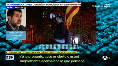 Jordi Sànchez, en su declaración antes de entrar en prisión: 