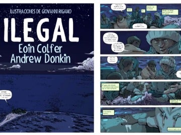 "Ilegal" plasma el drama y la odisea de los refugiados en formato de novela gráfica "Ilegal" plasma el drama y la odisea de los refugiados en formato de novela gráfica