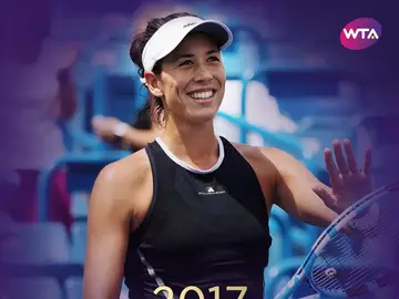 Muguruza, mejor jugadora 2017 Muguruza, mejor jugadora 2017