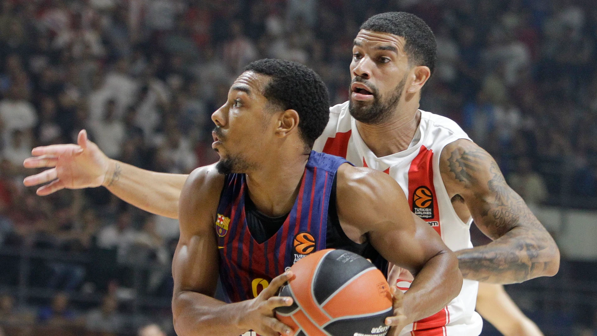 Phil Pressey trata de anotar ante el Estrella Roja Phil Pressey trata de anotar ante el Estrella Roja