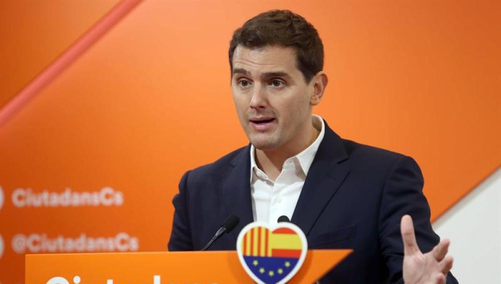 El presidente de Ciudadanos, Albert Rivera
