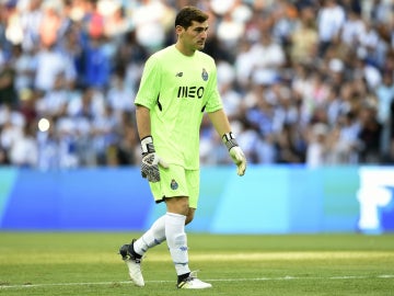 Iker Casillas, con el Oporto