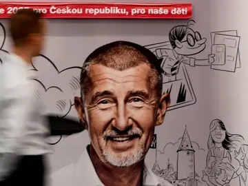 Cartel electoral millonario "antisistema" Andrej Babis Cartel electoral millonario "antisistema" Andrej Babis