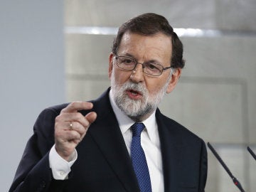 El presidente del gobierno Mariano Rajoy compareció para explicar la aplicación del Artículo 155 de la Costitución El presidente del gobierno Mariano Rajoy compareció para explicar la aplicación del Artículo 155 de la Costitución
