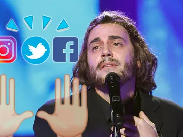 Las redes sociales elogian a Miquel Fernández como Salvador Sobral Las redes sociales elogian a Miquel Fernández como Salvador Sobral