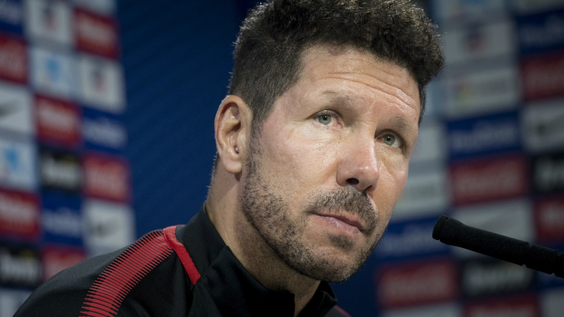 Simeone, en rueda de prensa Simeone, en rueda de prensa