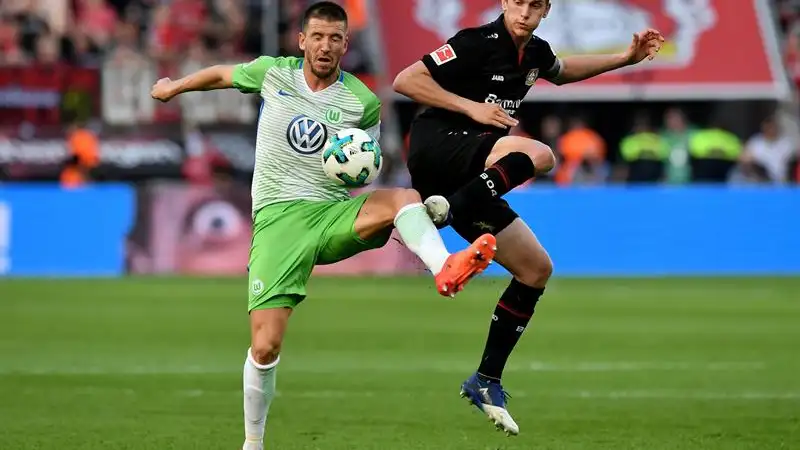 Ignacio Camacho, en un partido con el Wolfsburgo.