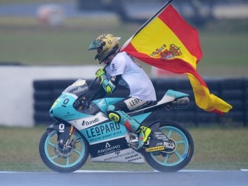 Joan Mir, campeón del mundo de Moto3