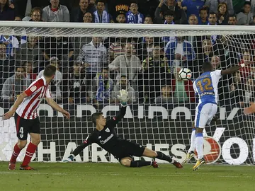 Gol de Beauvue ante el Athletic Gol de Beauvue ante el Athletic