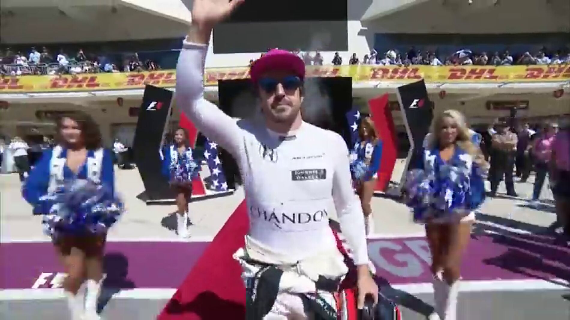 Show en Austin: la presentaci&oacute;n m&aacute;s americana de los pilotos de F1