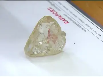 El diamante que financiará obras en Sierra Leona El diamante que financiará obras en Sierra Leona